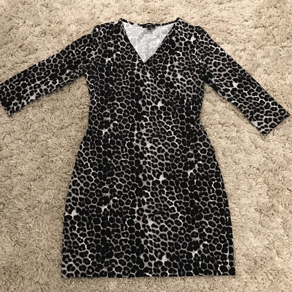 Express Faux Wrap Dress Size Small